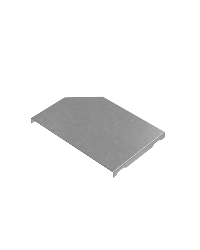 Крышка переходника правого 150-200 мм ПЛЮС КМ-Профиль (KPDplus150-200-R) в Оренбурге Аксессуары для лотков Pintop.ru