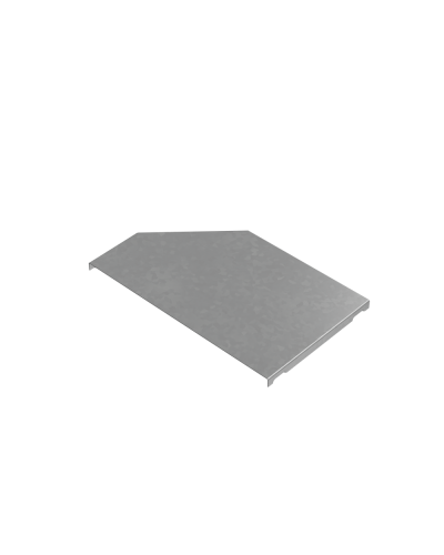 Крышка переходника правого 200-300 мм ПЛЮС КМ-Профиль (KPDplus200-300-R) в Оренбурге Аксессуары для лотков Pintop.ru