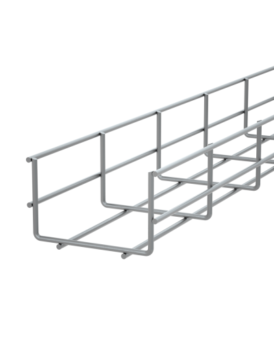 Проволочный лоток 60х400 L3000 мм КМ-Профиль (PL60-400-3000) в Оренбурге Кабельные лотки Pintop.ru