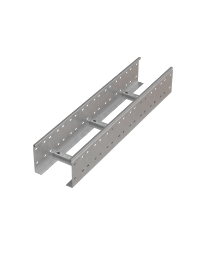 Лоток лестничный 150х800х1,2 L2500 мм N КМ-профиль (LL150-800-1.2-2500 N) в Оренбурге Кабельные лотки Pintop.ru