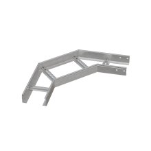 Угол лестничный горизонтальный 90 гр. 80х400х1,2 мм INOX304 N КМ-Профиль (LGL90-80-400-1.2 INOX304 N)