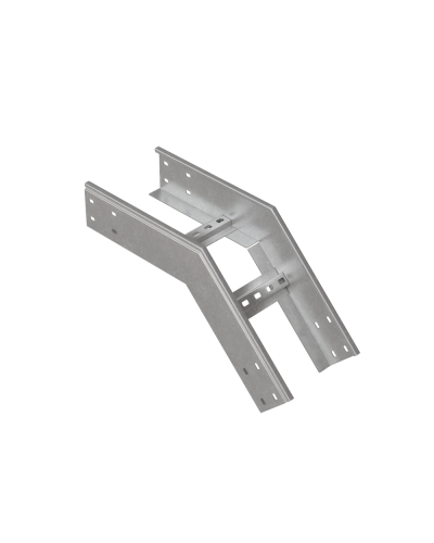 Угол лестничный вертикальный внешний 45 гр. 100х300х1,5 мм HD N КМ-профиль (LVL45-100-300-1.5 HD N) в Оренбурге Аксессуары для лотков Pintop.ru