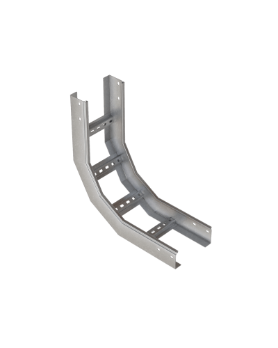 Угол лестничный вертикальный внутренний 90 гр. 80х300х1,2 мм HD85 N КМ-профиль (LNL90-80-300-1.2 HD85 N) в Оренбурге Аксессуары для лотков Pintop.ru