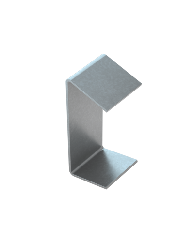 Распорка для швеллера 50х50х2,5 мм (под основание 120 мм) HD КМ-профиль (RP45-116-2.5 HD) в Оренбурге Аксессуары для лотков Pintop.ru