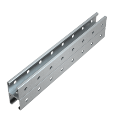 Страт-профиль двойной 41х41 L2700 мм s:1,5 (тройная перфорация) HD КМ-Профиль (2STP41-41-2700 3P HD)