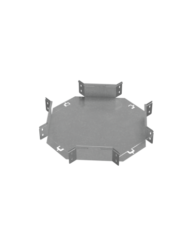 Х-разветвитель 80х200 мм ПЛЮС HD КМ-Профиль (XDplus80-200 HD) в Оренбурге Аксессуары для лотков Pintop.ru