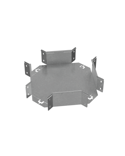 Х-разветвитель 100х150 мм ПЛЮС КМ-Профиль (XDplus100-150) в Оренбурге Аксессуары для лотков Pintop.ru