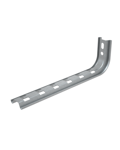 Консоль L-образная безвинтовая 100 мм INOX304 КМ-Профиль (KSLBV100 INOX304) в Оренбурге Аксессуары для лотков Pintop.ru