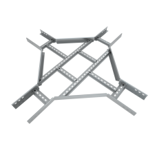 Х-разветвитель лестничный 50х100х1,2 мм КМ-Профиль (LXD50-100-1.2)