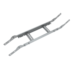 Вертикальный шарнирный угол 100х500х1,5 мм "Быстрый монтаж" HD85 КМ-профиль (LSHLS100-500-1.5 HD85)