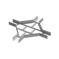 Х-разветвитель лестничный 100х200х2,0 мм HD N КМ-профиль (LXD100-200-2.0 HD N)