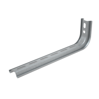 Консоль L-образная 300 мм INOX304 КМ-Профиль (KSL300 INOX304)