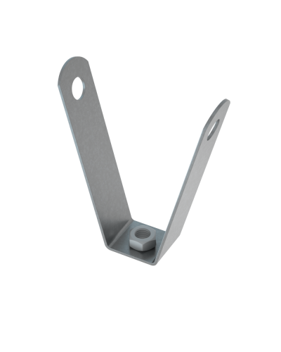 V-подвес для профнастила М10 КМ-Профиль (VPSM10) в Оренбурге Аксессуары для лотков Pintop.ru