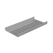 Лоток перфорированный 80х500х1,2 L2500 мм "Стандарт ПЛЮС" INOX304 КМ-Профиль (LPEplus80-500-1.2-2500 INOX304)