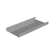 Лоток неперфорированный 80х500х1,2 L2500 мм "Стандарт ПЛЮС" INOX304 КМ-Профиль (LNEplus80-500-1.2-2500 INOX304)