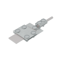 Универсальный контрольный соединитель полоса до 30 мм пруток Ø 5-8 мм КМ-Профиль (UKS-B30-D5-8)