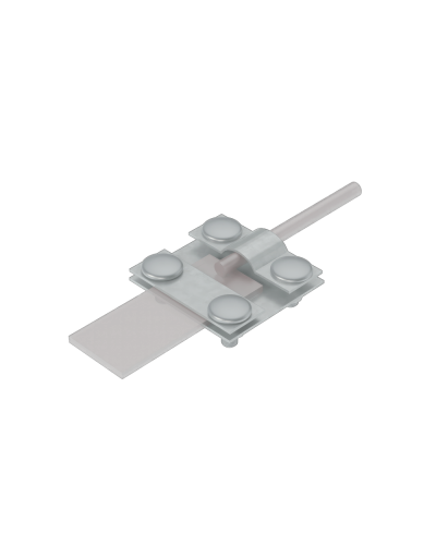 Контрольный соединитель полоса до 40 мм пруток Ø 5-10 мм CU КМ-Профиль (KS-B40-D5-10 CU) в Оренбурге Монтажные материалы Pintop.ru