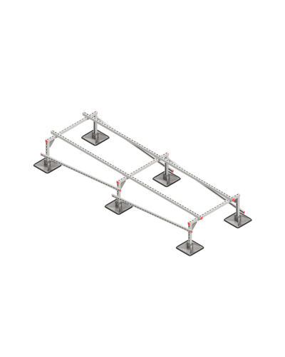 Опорная конструкция для установки оборудования TECHNORAPTOR STEELFOOT 1000х3000 HD КМ-профиль (KM-TR-STF-SSEI-1000-3000 HD) в Оренбурге Системы видеонаблюдения Pintop.ru