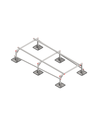 Опорная конструкция для установки оборудования TECHNORAPTOR STEELFOOT 1200х2500 HD КМ-профиль (KM-TR-STF-SSEI-1200-2500 HD) в Оренбурге Системы видеонаблюдения Pintop.ru