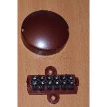 Коробка Комплектстройсервис УК-2П с клеммником на 6 контактов