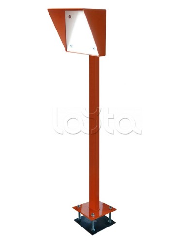 Стойка для считывателя Аякс 150х150 мм, черная, Базовая, прямая в Оренбурге Дополнительное оборудование для СКУД Pintop.ru