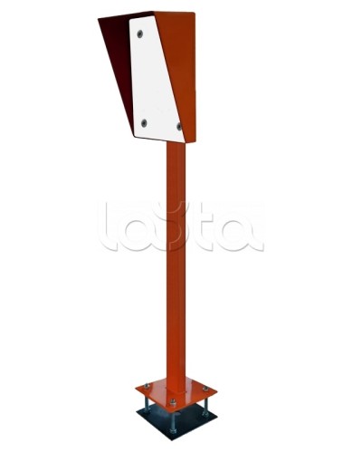 Стойка для считывателя Аякс 300х400 мм, оранжевая, Базовая, прямая в Оренбурге Дополнительное оборудование для СКУД Pintop.ru