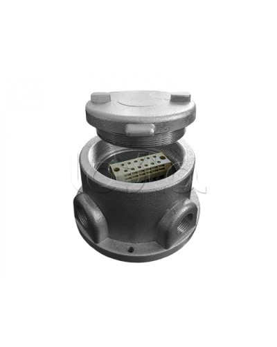 Ех-коробка металлическая Магнито-Контакт «СЕВЕРЛЕНД» П, МКВМ М20 + МКВМ М20 в Оренбурге Распределительные коробки Pintop.ru