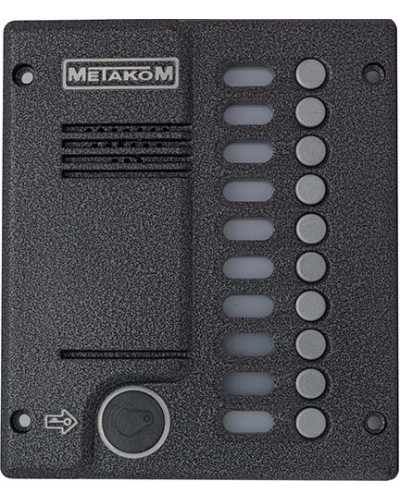 Блок вызова домофона Метаком MК10.2-RFEVN в Оренбурге Вызывные видеопанели малоабонентные Pintop.ru