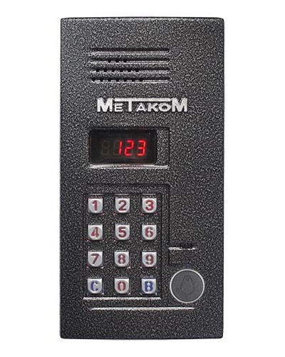 Блок вызова домофона Метаком MK2012-RFEV в Оренбурге Блоки вызова многоабонентные Pintop.ru