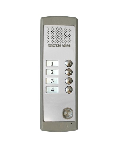 Блок вызова домофона Метаком MK4-K-TM в Оренбурге Блоки вызова многоабонентные Pintop.ru
