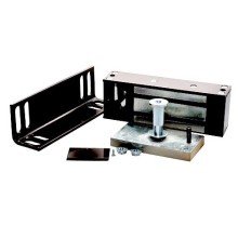 Замок электромагнитный Олевс М2-500 с уголком черный