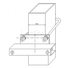 Узел крепления блоков подключения и управления БД-НР, БМ-НР, БУПР извещателей Омега-микродизайн УЗК-КС 60