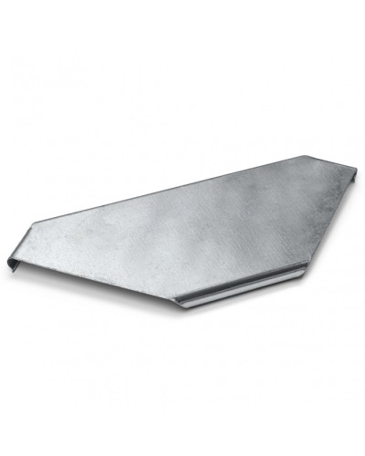 Крышка плоского угла 45° 600x15 (0,8) ПожТехКабель (550-029) в Оренбурге Аксессуары для лотков Pintop.ru