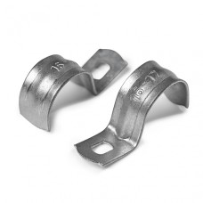 Скоба металлическая однолапковая 25-26 мм под саморез (100 шт/уп) ПожТехКабель PTK-Accessories (850-007)