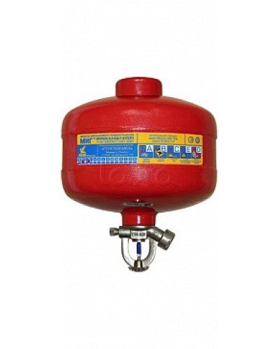 Модуль порошкового пажаротушения ПОЖТЕХНИКА МПП-2,5/141 МИГ (температура срабатывания +141°С) (красный) в Оренбурге Модули порошковые Pintop.ru