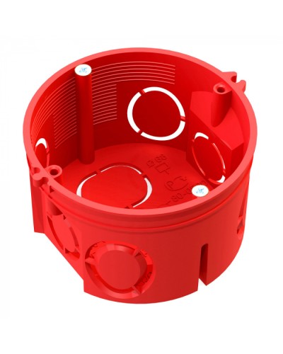 Коробка установочная 80-0501См (HF) 68х42 с саморезами без соединителя (8шт/уп) Промрукав (80-0501См) в Оренбурге Распределительные коробки Pintop.ru