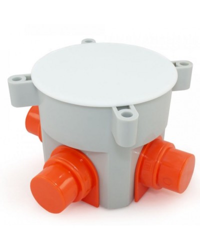 Коробка установочная для заливки бетоном безгалогенная (HF) 70х72 (120 шт/кор) Промрукав (80-0530) в Оренбурге Распределительные коробки Pintop.ru