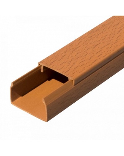 Кабель-канал бук 2-й замок в п/э 40х25 (24 м/уп) Промрукав (PR03.0200) в Оренбурге Огнестойкие кабельные линии Pintop.ru