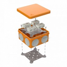 Коробка огнестойкая для о/п двухкомпонентная 60-0300-FR6.0-4-8-Р Е15-Е60 100х100х50 Промрукав (60-0300-FR6.0-4-8-Р)