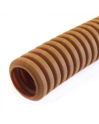 Труба гофрированная ПВХ легкая 350 Н бук с/з д20 (100 м/уп) Промрукав (PR01.0033) в Оренбурге Труба гофрированная Pintop.ru