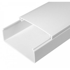 Кабель-канал белый 2-й замок в п/э 100х40 (8 м/уп) Промрукав (PR03.0059)
