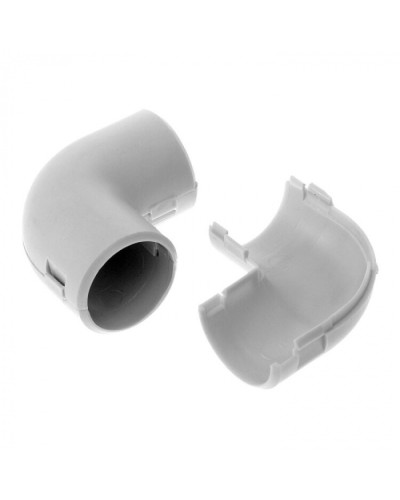 Соединитель угловой разборный д32 (30 шт/уп/) Промрукав PR.07532 в Оренбурге Повороты, муфты, тройники Pintop.ru