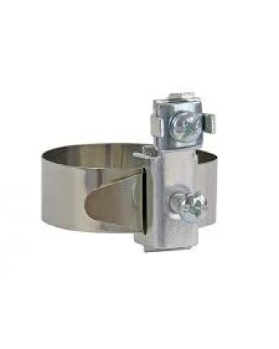 Хомут заземления д 17,5-48 мм (оцинкованный) Промрукав (PR08.3877) в Оренбурге Стяжки-хомуты Pintop.ru