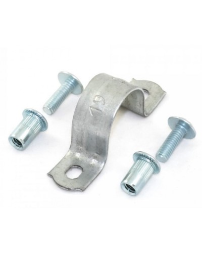 Комплекты для крепления ОКЛ с использованием винта, заклепки и скобы СМД 25-26 (100 шт) Промрукав (PR08.5033) в Оренбурге Держатели, клипсы, скобы Pintop.ru