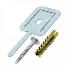 Комплекты для крепления ОКЛ с использованием самореза, дюбеля и хомута FR ПР-40 (100 шт) Промрукав PR08.5201