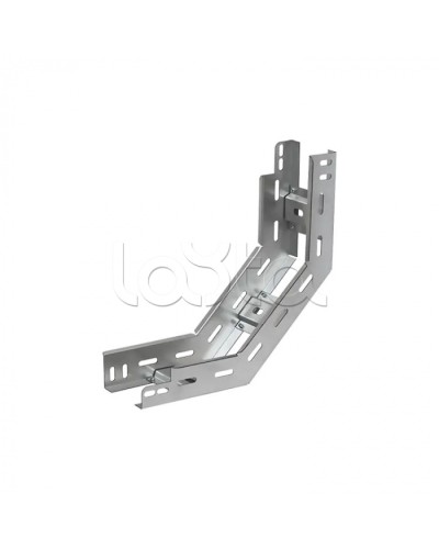 Угол вертикальный внутренний 90 градусов лестничный 400х150 (1,2 мм) Промрукав (PR08.5343) в Оренбурге Аксессуары для лотков Pintop.ru