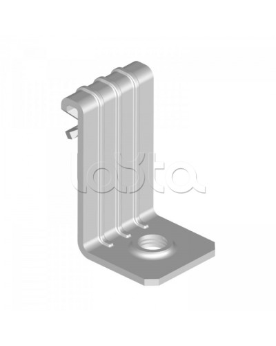 Зажим балочный вертикальный 1-5 мм с отгибом и резьбой М6 Промрукав (PR08.5861) в Оренбурге Аксессуары для лотков Pintop.ru