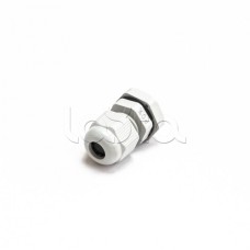 Кабельный ввод (сальник) PG 7 (IP68) d отверстия 3,5-6 мм серый (3 шт/уп) Промрукав (PR08.6971)