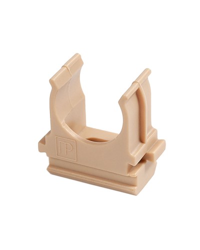 Крепёж-клипса для труб АБС-пластик сосна д20 в малой упаковке (10шт/1000шт уп/кор) Промрукав (PR13.0055) в Оренбурге Держатели, клипсы, скобы Pintop.ru