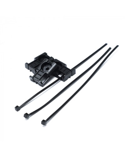 Комплекты крепления площадка для прямого монтажа черная со стяжкой 3,6х150 мм (100 шт) Промрукав (PR13.02515) в Оренбурге Аксессуары для кабель-канала Pintop.ru